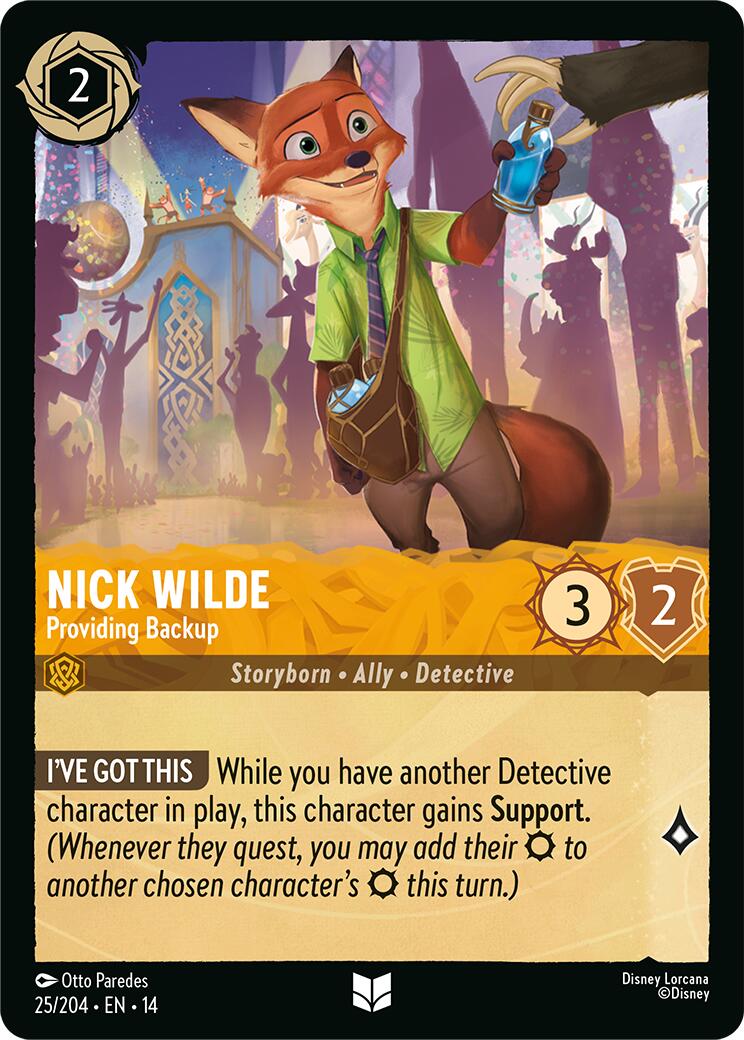 Nick Wilde - Providing Backup