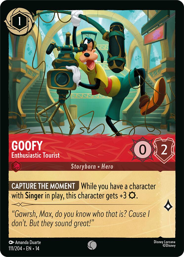 Goofy - Enthusiastic Tourist