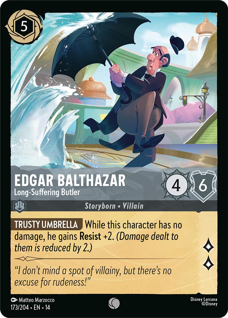 Edgar Balthazar - Long-Suffering Butler