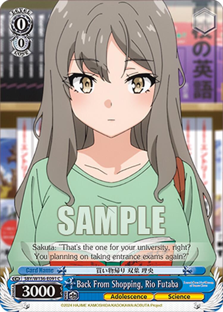 Back From Shopping, Rio Futaba