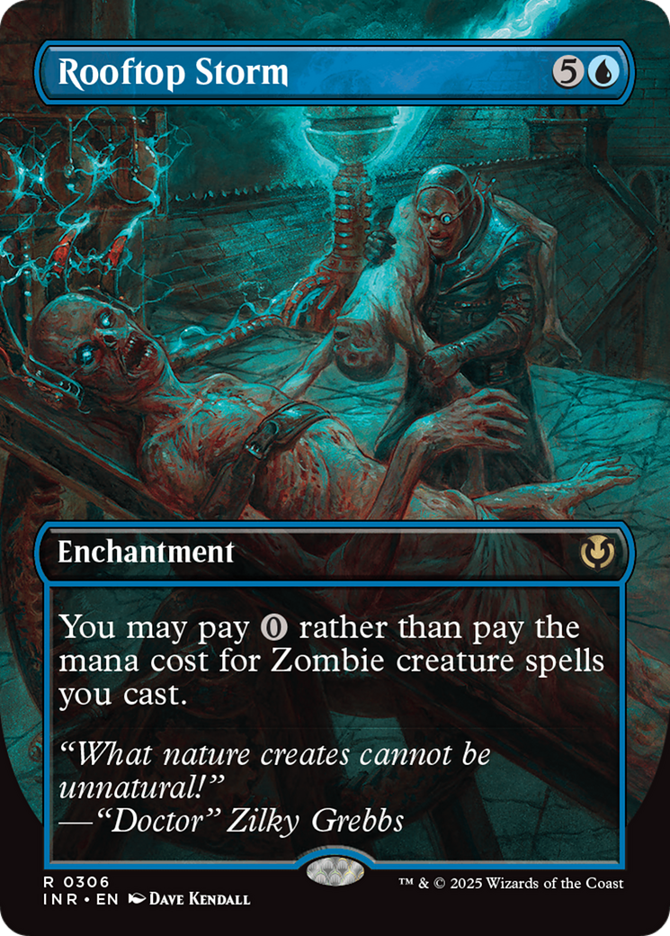 Rooftop Storm (Borderless) [Innistrad Remastered] – Darkwater Games