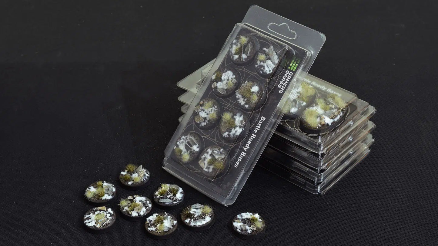 Gamers Grass - Battle Ready Bases : Winter (32mm)