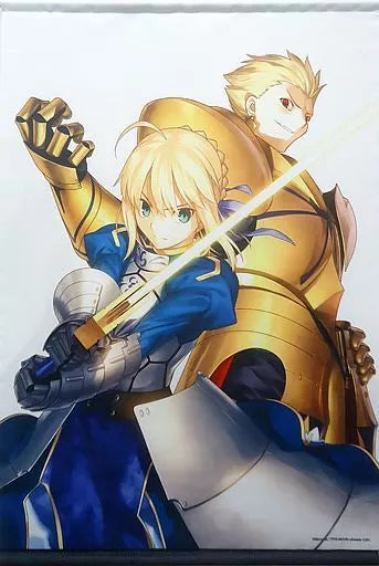 Fate/Zero : Takeuchi - Fate/Zero : Saber + Gilgamesh (B2 Tapestry)