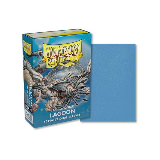 Dragon Shield Sleeves: Japanese DUAL - Matte Lagoon (60 ct)