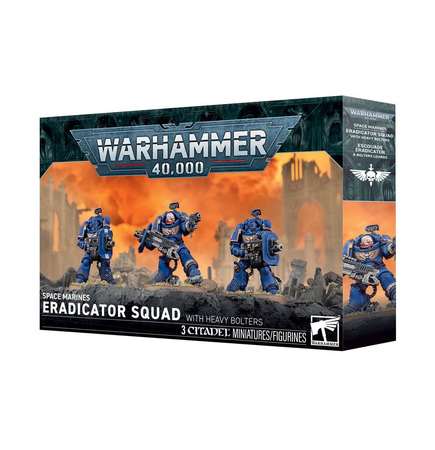 Warhammer 40k: Space Marines - Eradicator Squad w/ Heavy Bolters