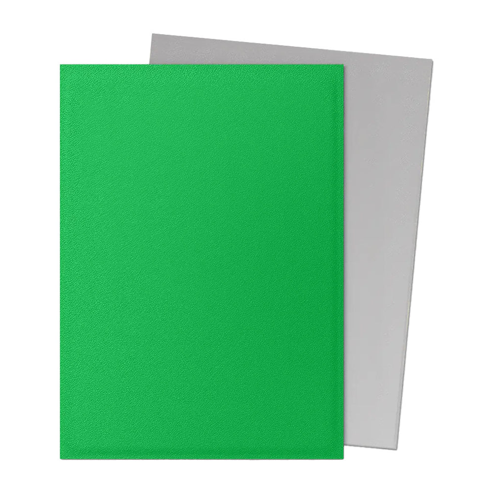 Dragon Shield Sleeves: Standard DUAL - Matte Apple Green & Silver