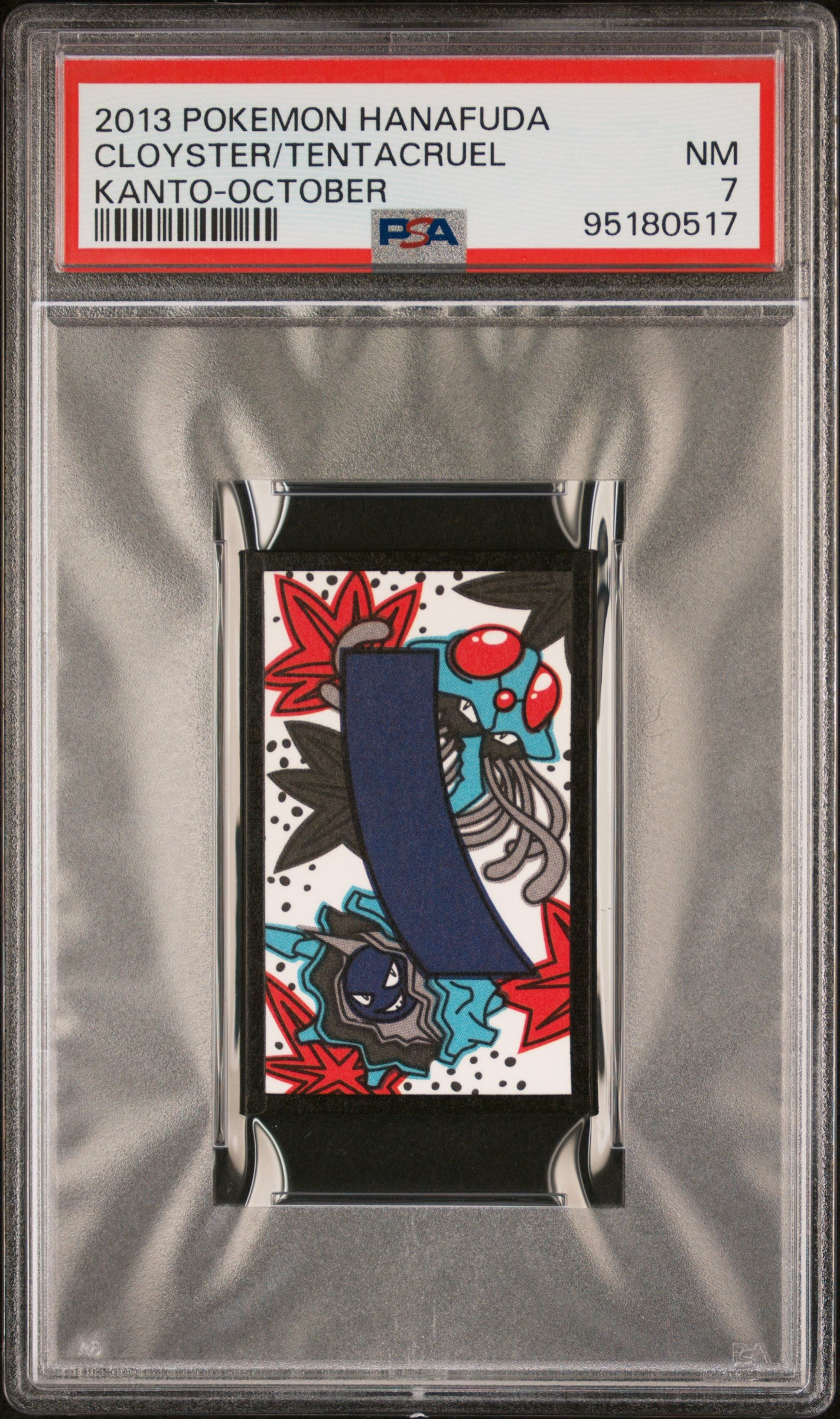 Graded Pokemon - Tentacruel () Hanafuda PSA 7