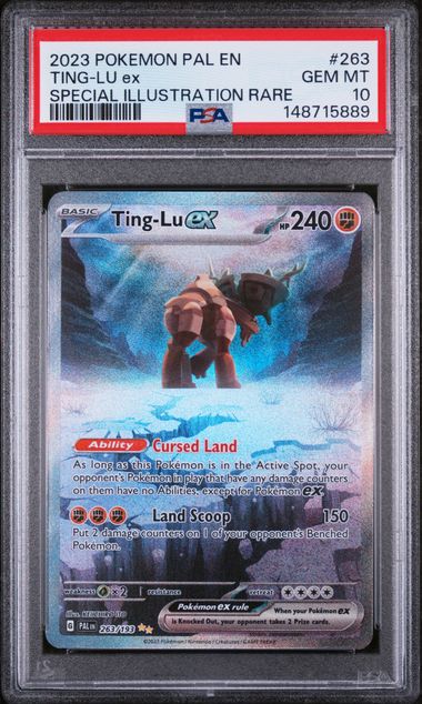 Graded Pokemon - Ting-Lu ex (263/193) Paldea Evolved PSA 10