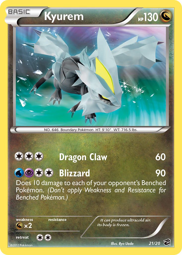 kyurem pokemon card White Kyurem Boundaries Crossed 102/149 Pokemon Tcg Lp Regular Rare –  Omniphustoys main image 1