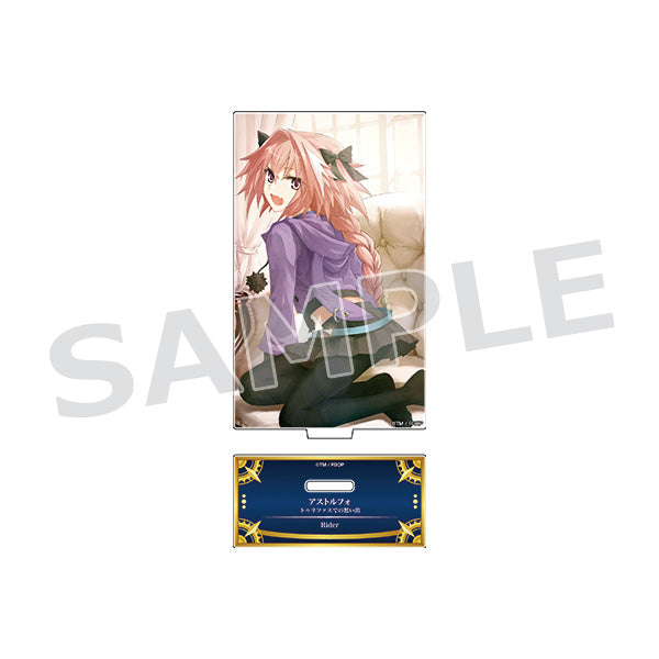 astolfo card sleeves Fate/Grand Order Servant Art Chronicle : Acrylic Stand Deck case external dimensions Deck:Doom Prevails Pokemon Trading Card Game 000465