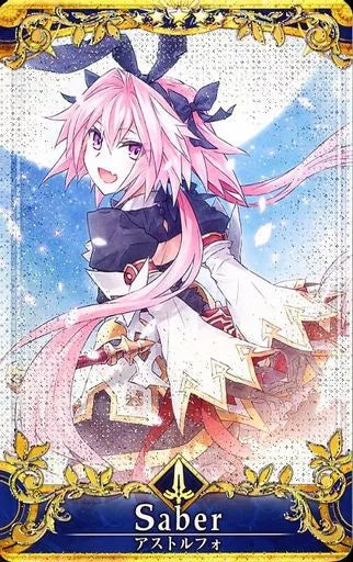 Fate/Grand Order Arcade Card : Astolfo (Saber) - Final Ascension (Holy Grail)