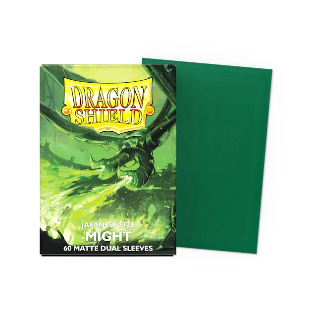Dragon Shield Sleeves: Japanese DUAL - Matte Might (60 ct)