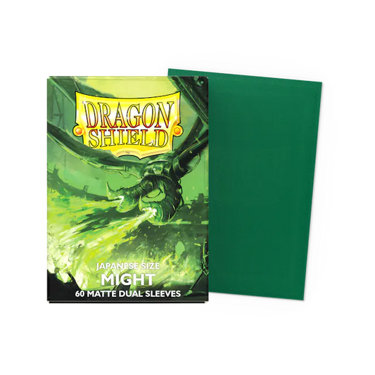 Dragon Shield Sleeves: Japanese DUAL - Matte Might (60 ct)