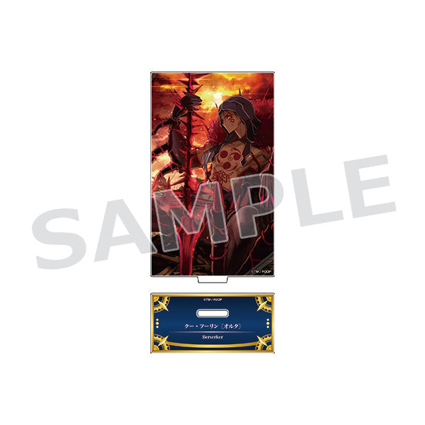 Fate/Grand Order Servant Art Chronicle : Acrylic Stand - Cu Chulainn (Alter)