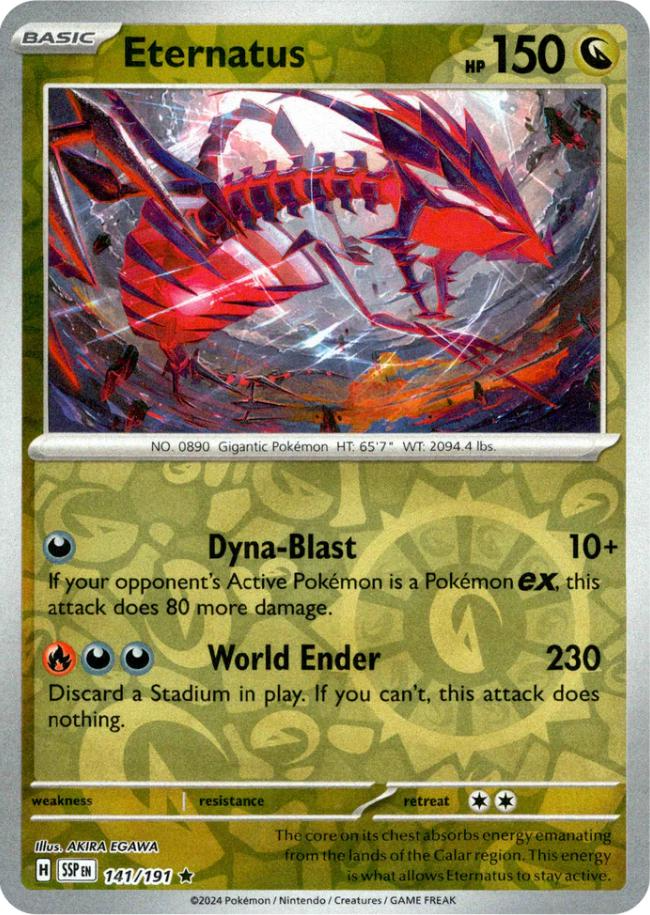 Eternatus (141/191) [Scarlet & Violet: Surging Sparks] – Darkwater Games