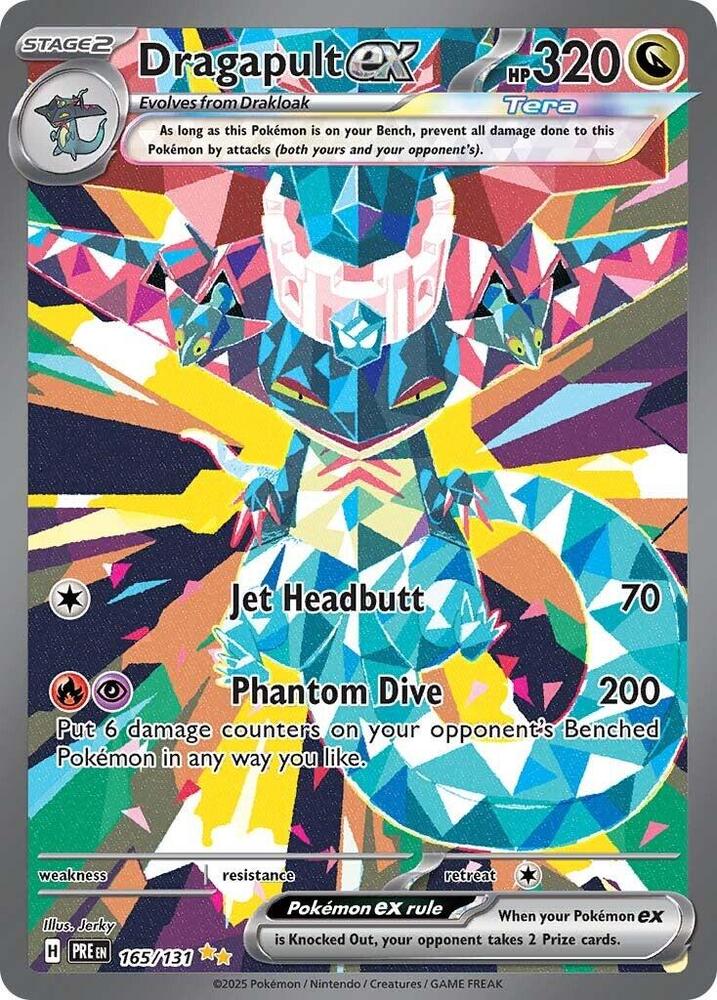 Dragapult ex (165/131) [Scarlet & Violet: Prismatic Evolutions] – Darkwater  Games