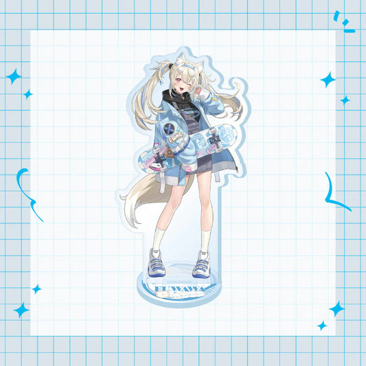 Hololive - Seasonal Days Winter Street Ver. Fuwawa Abyssgard (Acrylic Stand)