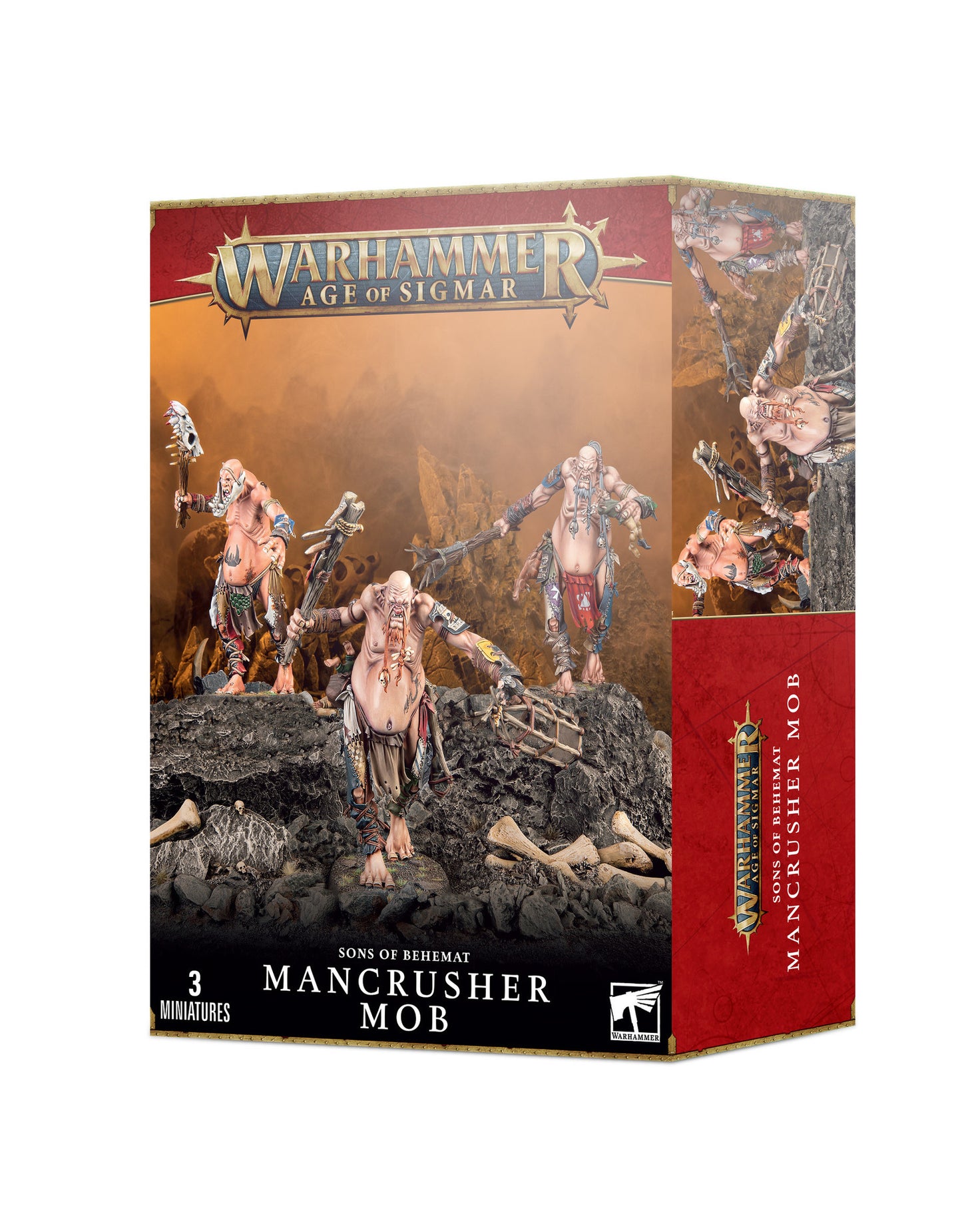 Age of Sigmar: Sons of Behemat - Mancrusher Mob