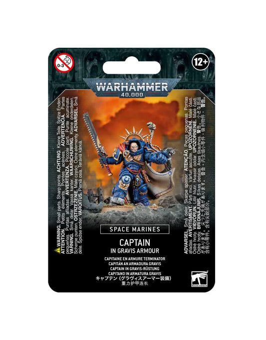 Warhammer 40k: Space Marines - Captain In Gravis Armour