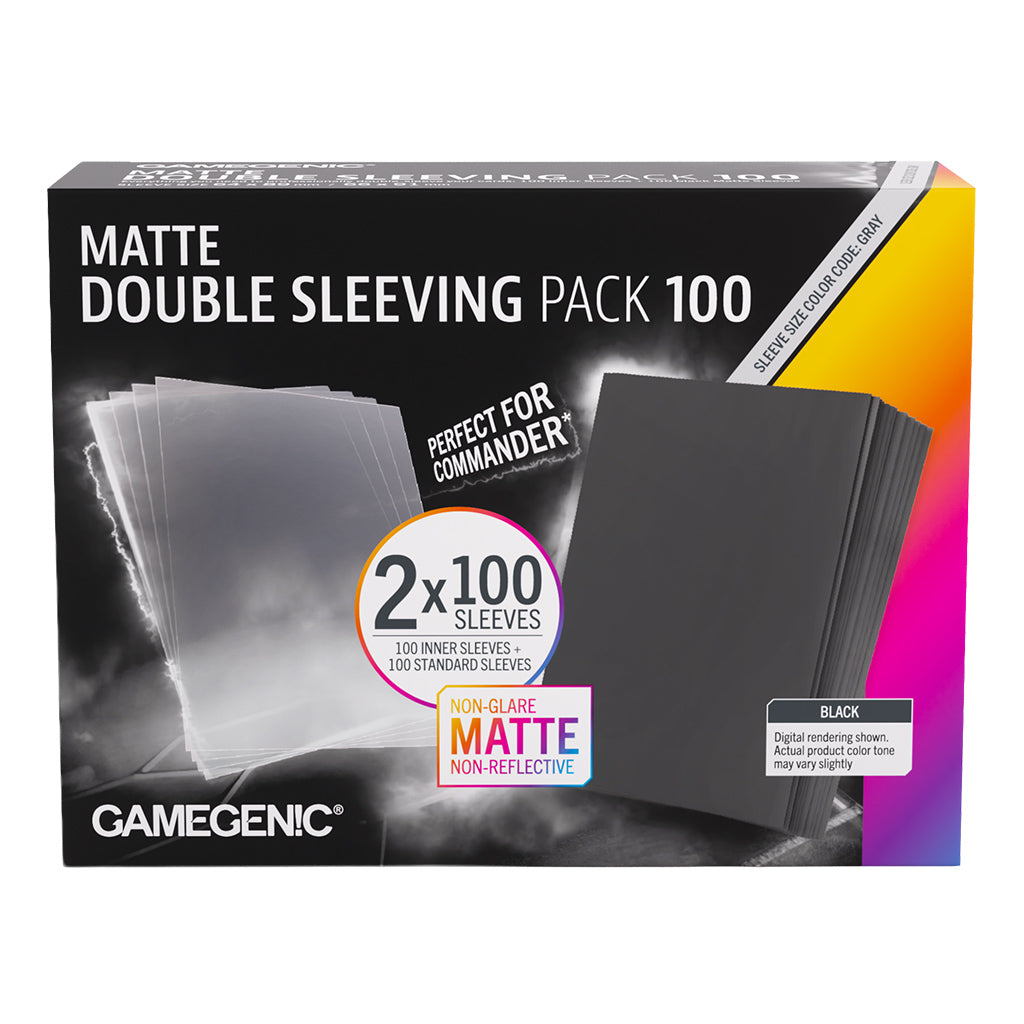 Gamegenic: Matte Double Sleeving Pack 100 (66x91)