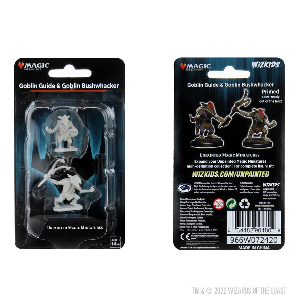 Magic: The Gathering - Unpainted: Goblin Guide & Goblin Bushwhacker
