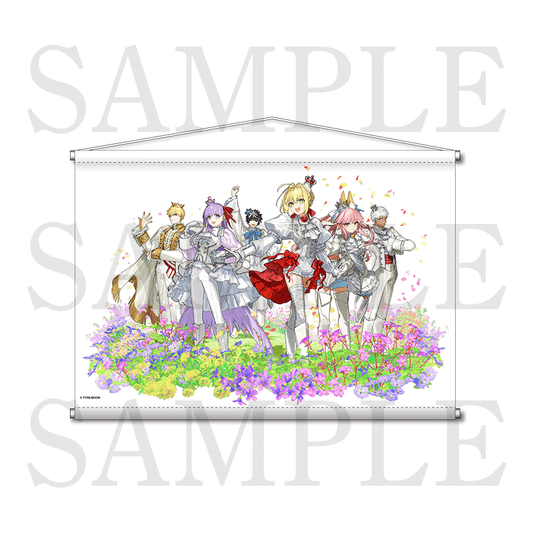 Type Moon : Wada Arco Exhibition - Fate/Extra Flower Parade - Main Visual (B2 Tapestry)
