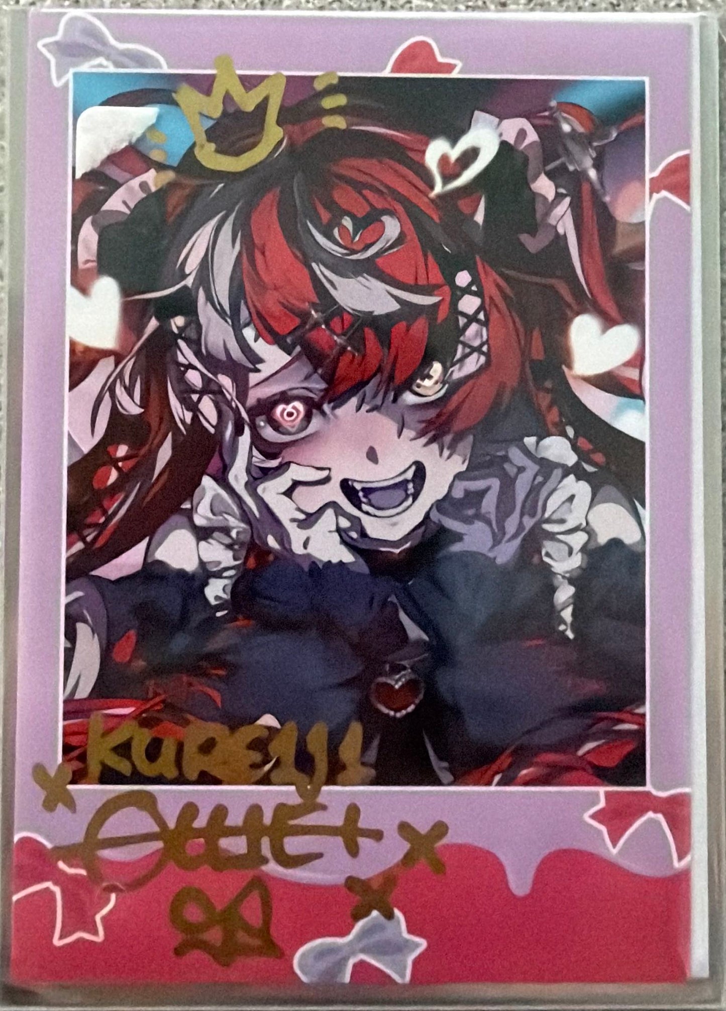 Hololive - Kureiji Ollie Limited Autograph Bromide Card