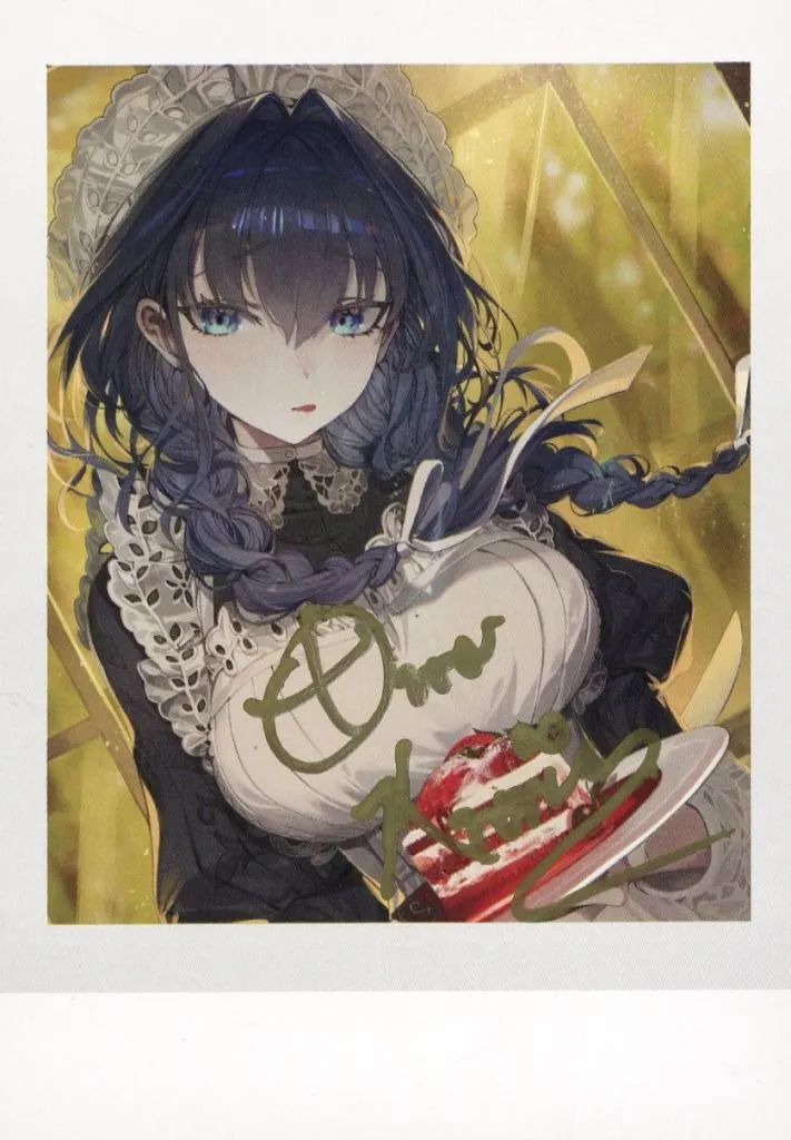 Hololive - Ouro Kronii Birthday 2025 Limited Autograph Bromide Card