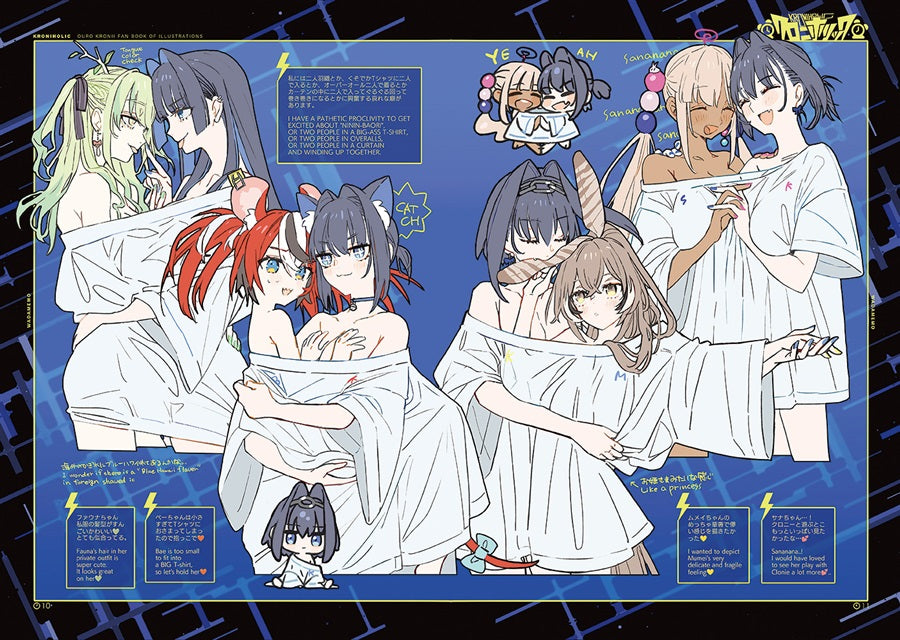 Artbook: Hololive - Wadamemo Kroniholic, Wada Arco, Ouro Kronii