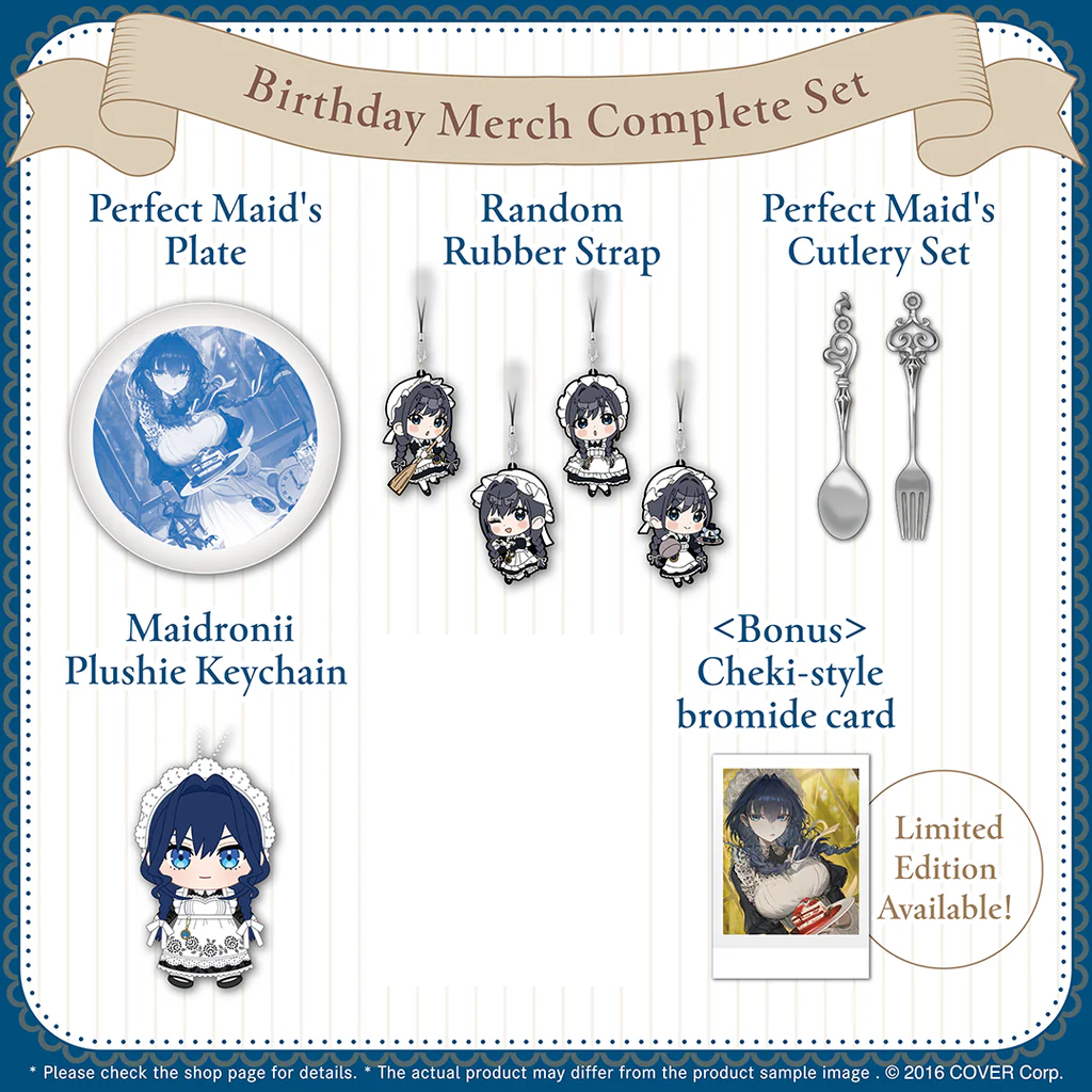 Hololive - Ouro Kronii Birthday Celebration 2025 Complete Set with Limited Autograph