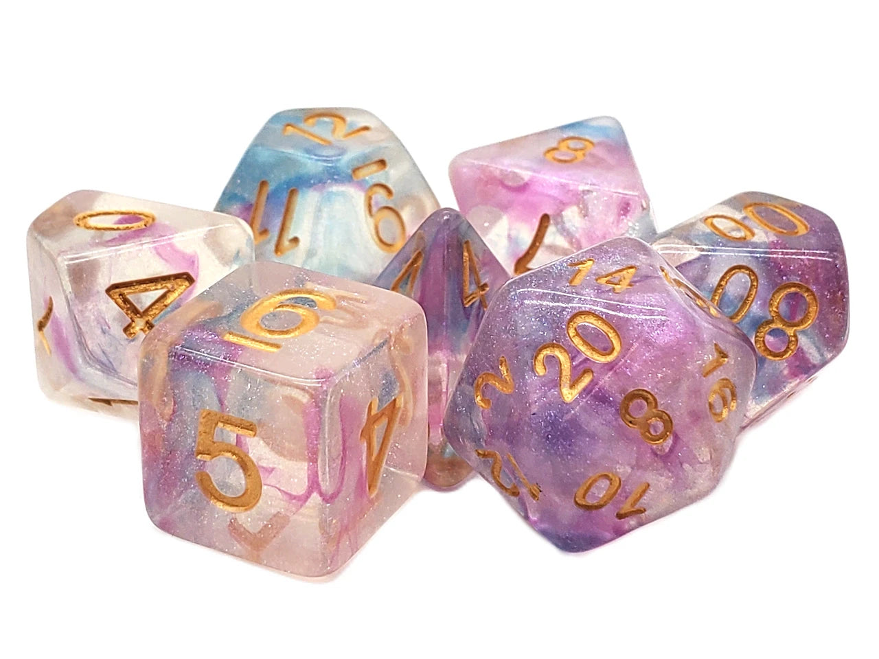 Luminous - Violent Storm RPG Dice Set