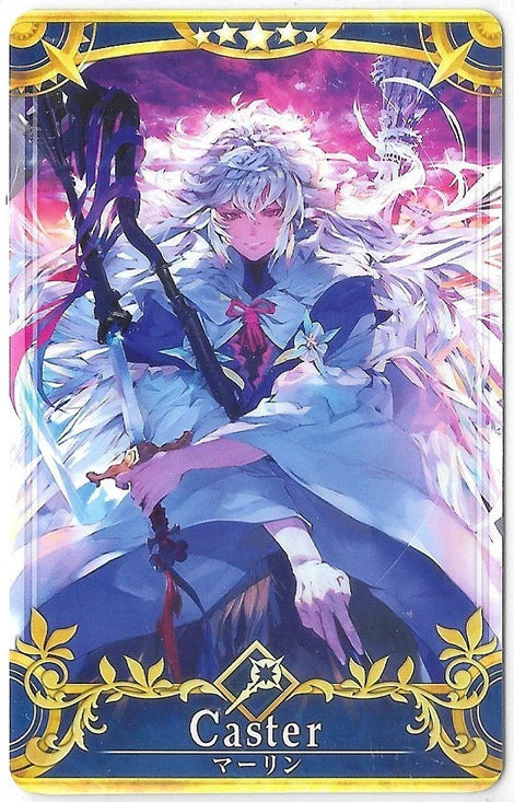 Fate/Grand Order Arcade Card : Merlin - Final Ascension