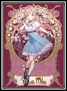 TCG Sleeves - Hololive - Sakura Miko (B)