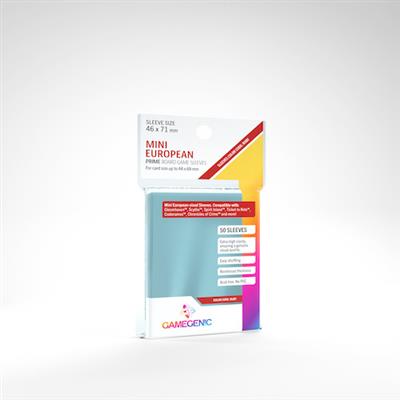 Gamegenic: Prime Sleeves - Mini European (46x71 mm)
