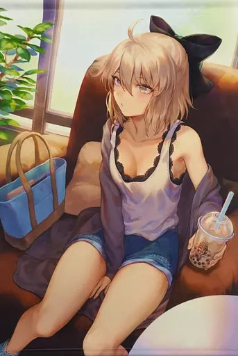 Fate/Grand Order Neko no Oyashiro - Okita Souji (B2 Tapestry)