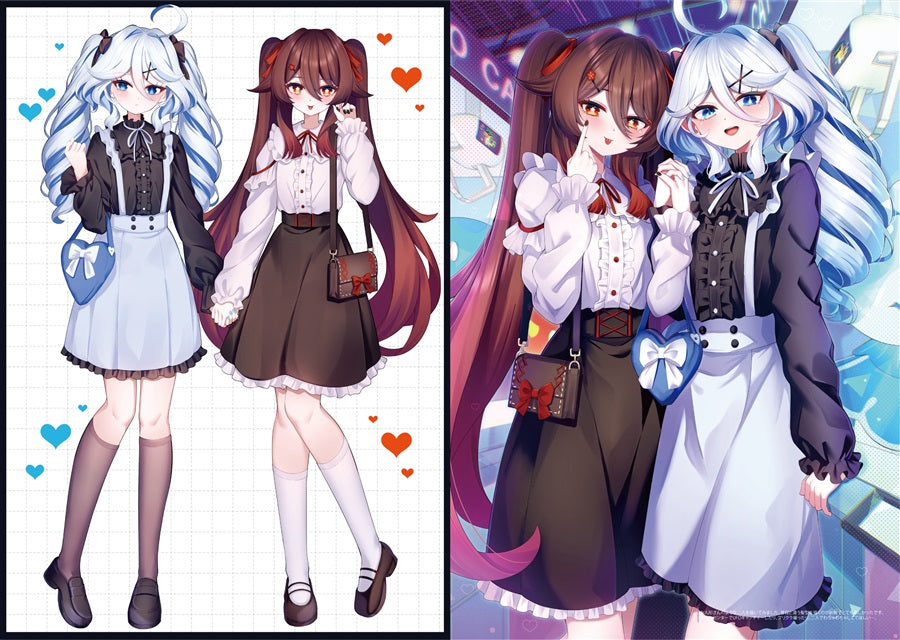 Artbook: HoYoverse - "PAIR" Genshin Impact private clothes & Zenless Zone Zero