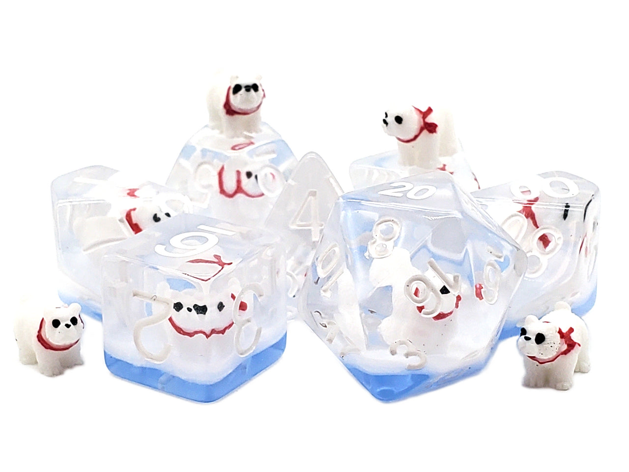 Animal Kingdom - Polar Bear Dive RPG Dice Set