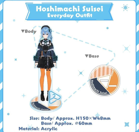 Hololive - Hololive Closet Ver. Hoshimachi Suisei Everyday Outfit (Acrylic Stand)