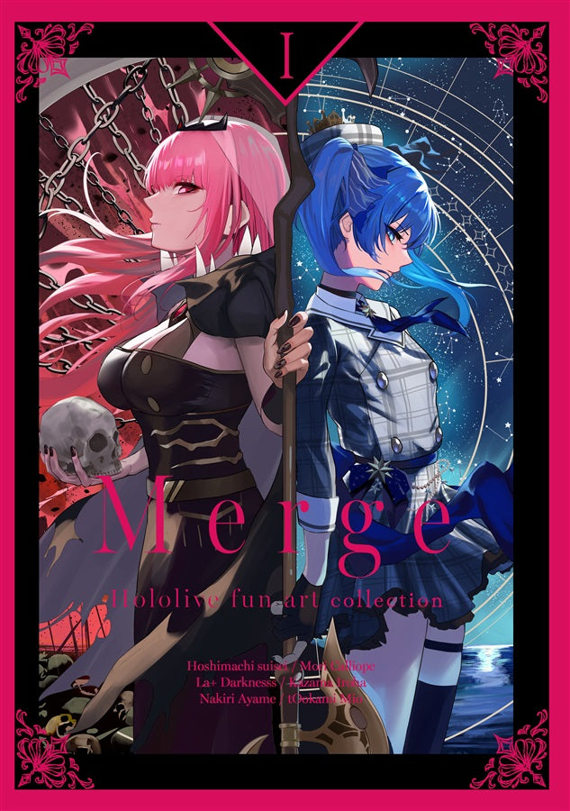 Convention Set: Comiket 105 - Hololive Merge Artbook + Bag, Suisei and Calliope