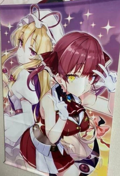 Hololive/Touhou : Cool&Create - Yukari Yakumo + Houshou Marine (B2 Tapestry)