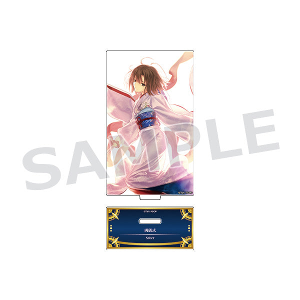 Fate/Grand Order Servant Art Chronicle : Acrylic Stand - Shiki Ryogi (Saber)