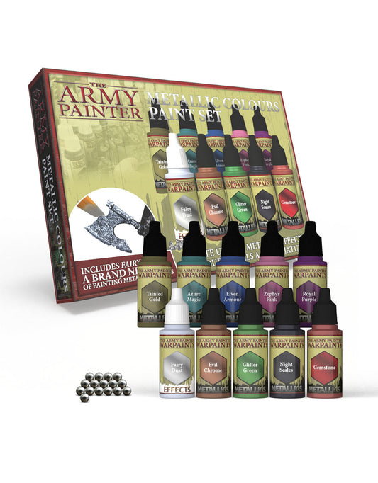 The Army Painter - Metallic Colours Paint Set