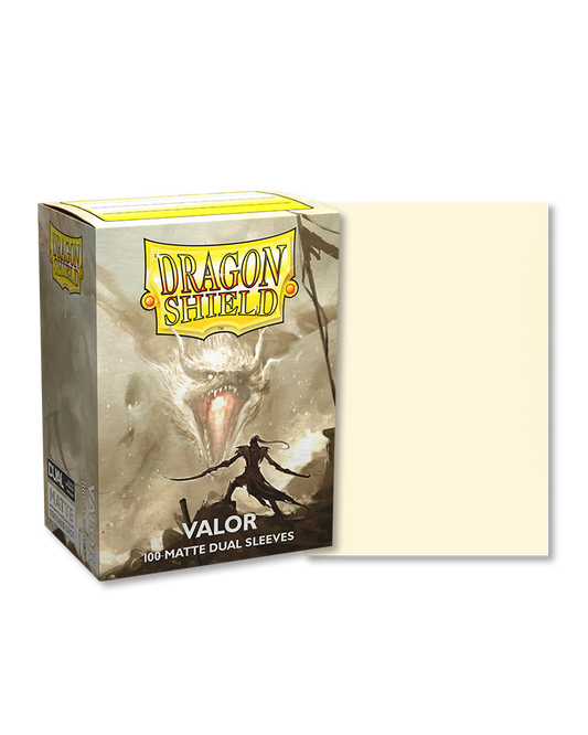 Dragon Shield Sleeves: Standard DUAL - Valor (100 ct)