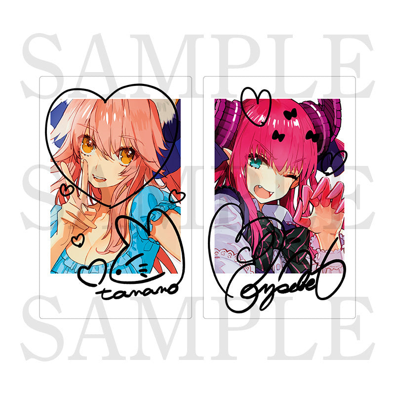 Fate/Extra : Wada Arco flower parade - Tamamo + Elizabeth Polaroid Set