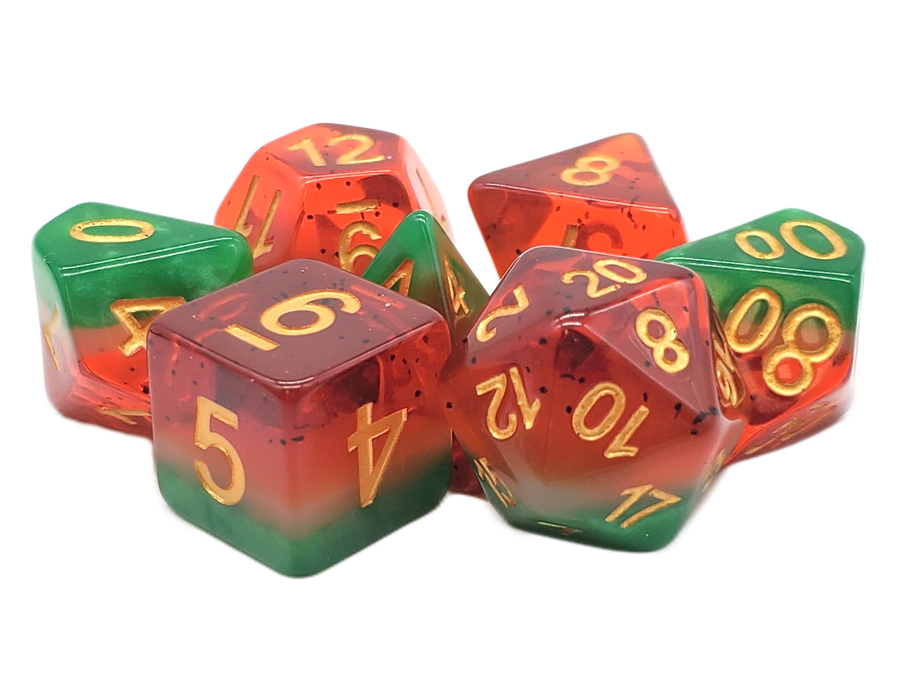 Gradients - Watermelon Yum! RPG Dice Set