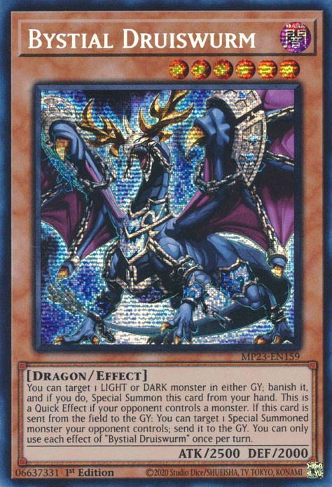 bystial monsters Bystial Druiswurm [MP23-EN159] Prismatic Secret Rare – Darkwater Games