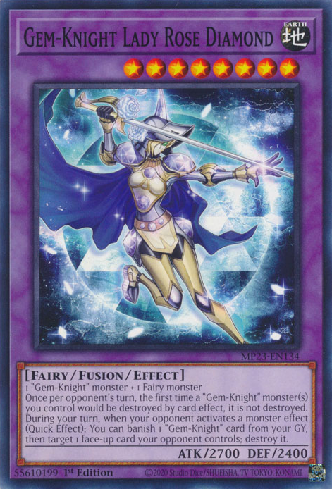 yugioh gem cards YU-GI-OH! - Gem-Knight Crystal (HA06-EN001) - Hidden Arsenal 6: Omega Xyz - 1st Edition also you cannot Special Summon monsters from the Extra Deck for the rest of this turn YuGiOh GEM-KNIGHT HOLLOWCORE #BLMM-EN022PSA 10