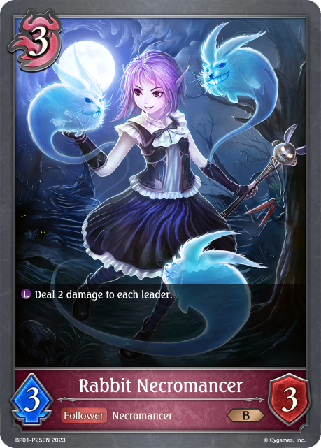 Rabbit Necromancer (Foil) (BP01-P25EN) [Advent of Genesis]