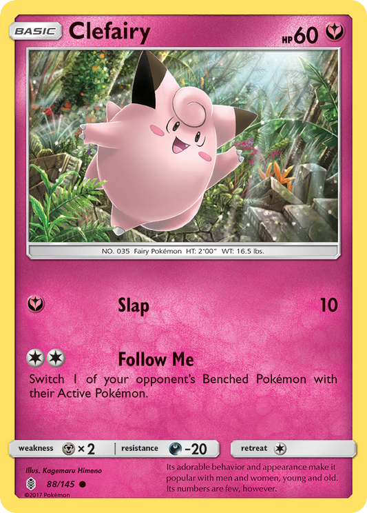 Clefairy (88/145) [Sun & Moon: Guardians Rising]