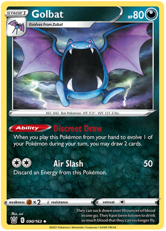 Golbat (090/163) [Sword & Shield: Battle Styles]